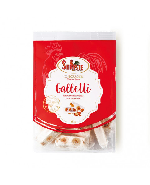 GALLETTI FRIABILI SEBASTE  KG 1, galletti-friabili,nocciole,sebaste,torrone-friabile,sacchetto,dolci-sfusi