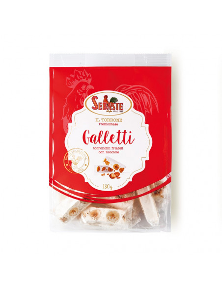 GALLETTI FRIABILI SEBASTE  KG 1, galletti-friabili,nocciole,sebaste,torrone-friabile,sacchetto,dolci-sfusi