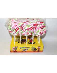 lecca lecca, lecca spirale, lecca pastello, lollipop, dolciumi eleganti, caramelle feste, candy bar, lecca formato maxi