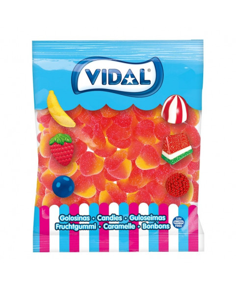 CUORE PESCA VIDAL KG 1,cuore, pesca, caramelle, vidal, zuccherate, gommose, dolci, classiche