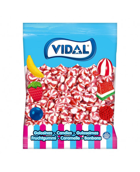 BACI TWIST VIDAL KG 1, baci, twist, vidal, caramelle, fragola, crema, colorate, dolci