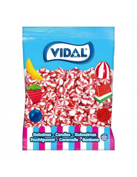 BACI TWIST VIDAL KG 1, baci, twist, vidal, caramelle, fragola, crema, colorate, dolci