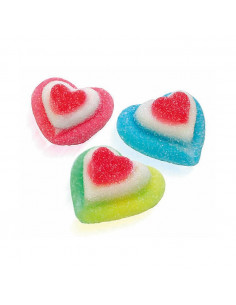 CUORI CUORI VIDAL PZ.250,cuori, tripli, caramelle, vidal, fragola, zuccherate, dolci, romantiche