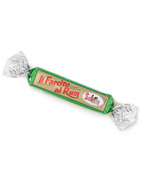 NOUGAT IL FARCITO RHUM GR 250 PCS 1 Sebaste, Wholesale sweets and candies www.ilcaramellaio2.com.