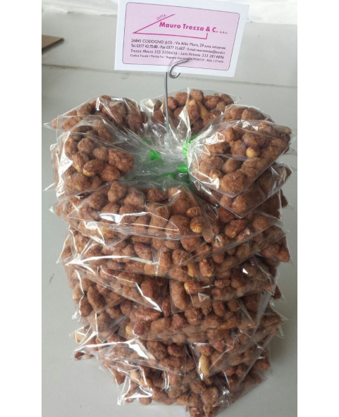 TREZZA IL CARAMELLAIO-alberelli-arachidi,snack-croccante,arachidi-caramellate,dolci-feste,eventi-alberelli,alberelli-60pz