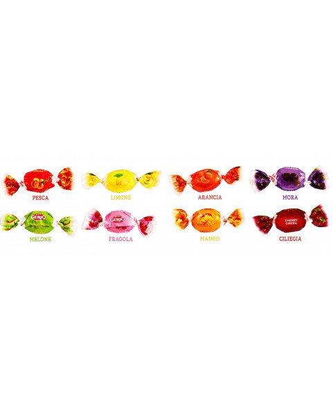 MINI FRUIT CANDY 8 FLAVORS KG 3