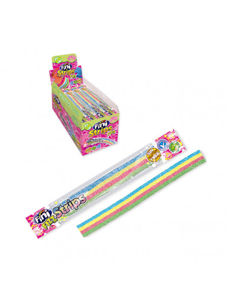ESP. N° 150 STRIPS FIZZ 8 g, ingrosso caramelle e dolciumi.