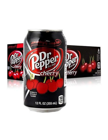 Dr. Pepper cherry cola drink ml. 330 CM 12.5 x 6.5